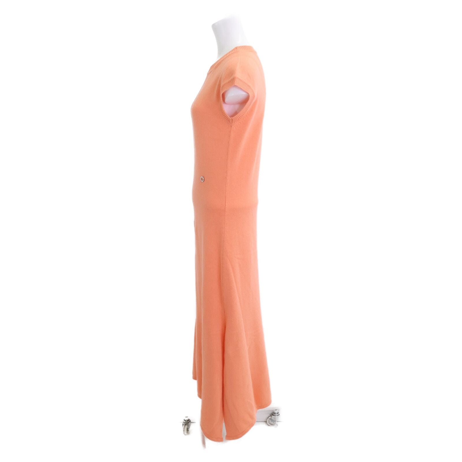 Hermes Cashmere Cotton Series Button Sleeveless Knit 36 Sweater — view 2