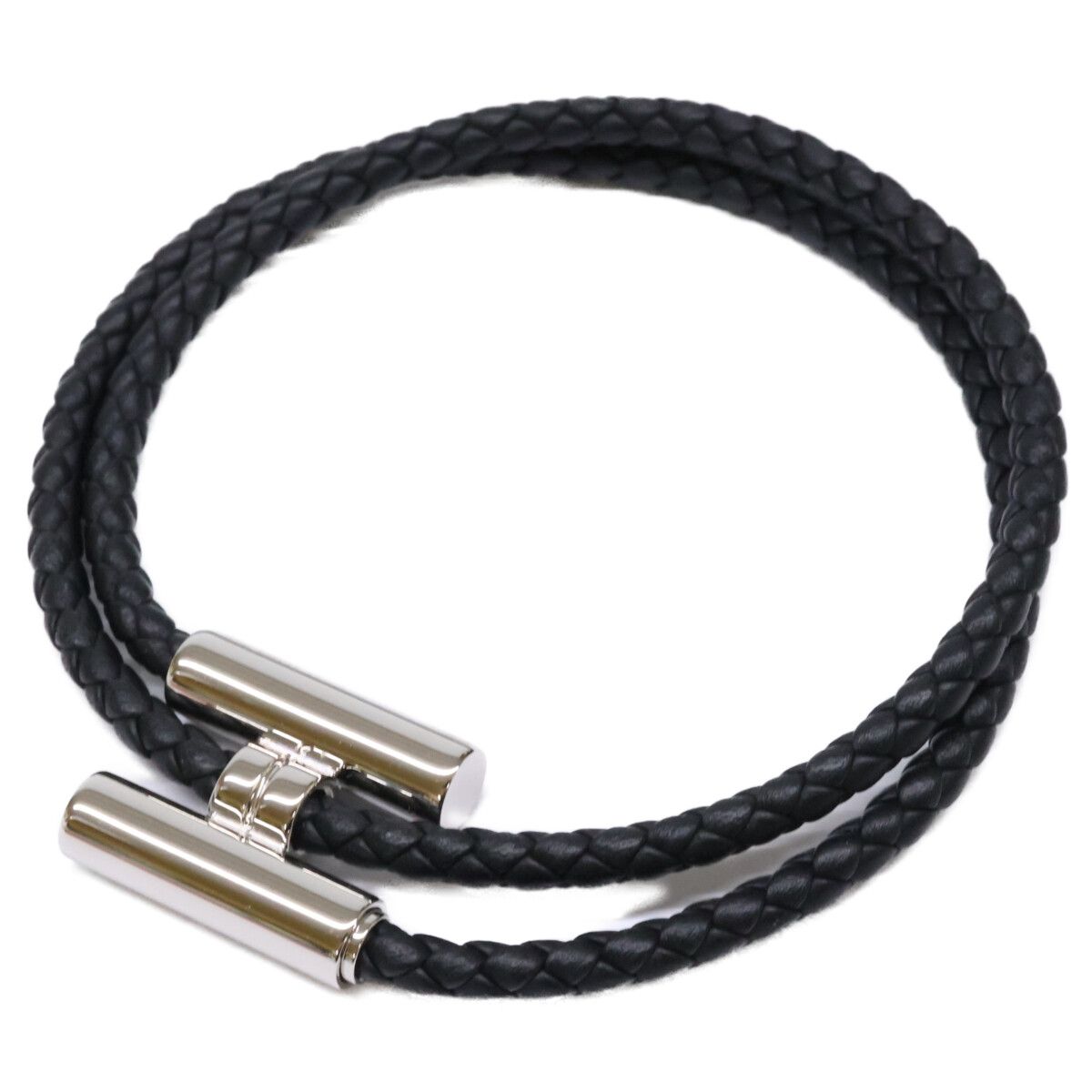 Hermes Turni Tresse Leather T4 Bracelet
