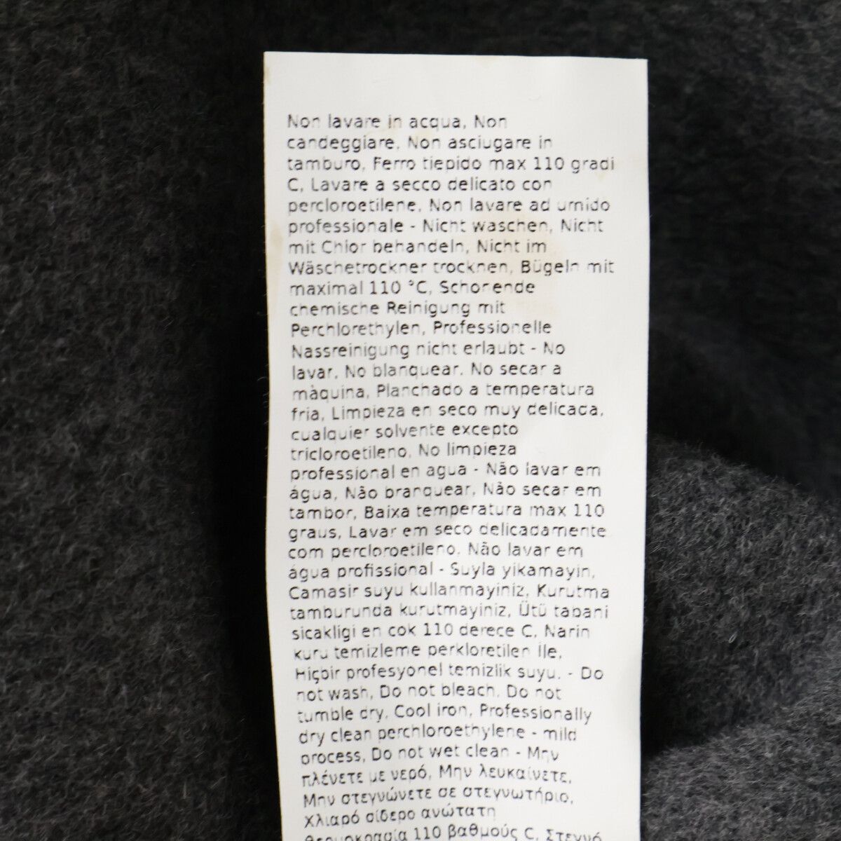 Max Mara S Maxmara Cucito Amano Double Face W-zip Collarless Jacket 42 — view 6