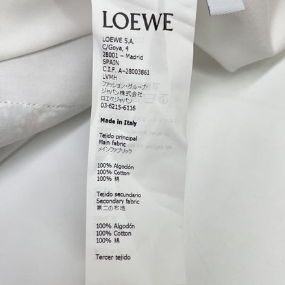 Loewe White Anagram Japanese Pattern Shirt — view 4