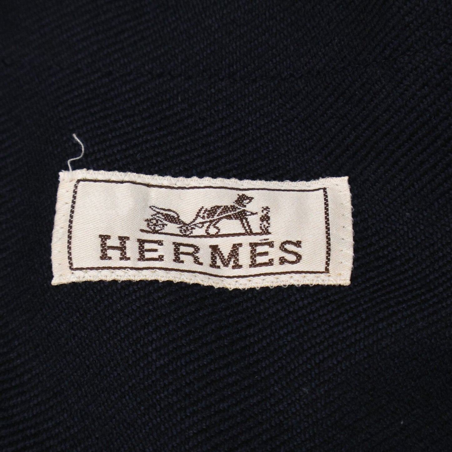 Hermes Cashmere Wool Shawl Collar Knit Jacket 48 — view 5