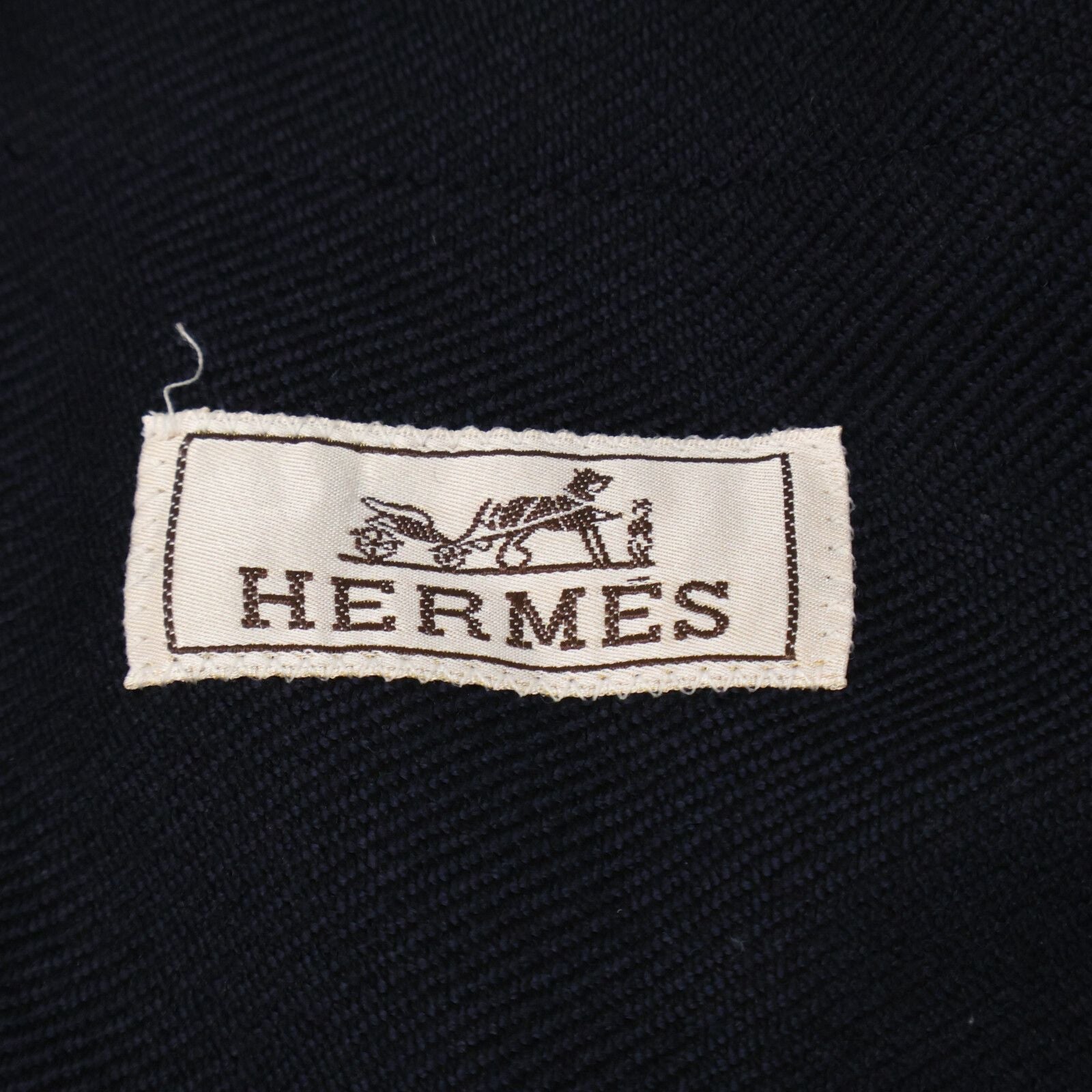 Hermes Cashmere Wool Shawl Collar Knit Jacket 48 — view 5