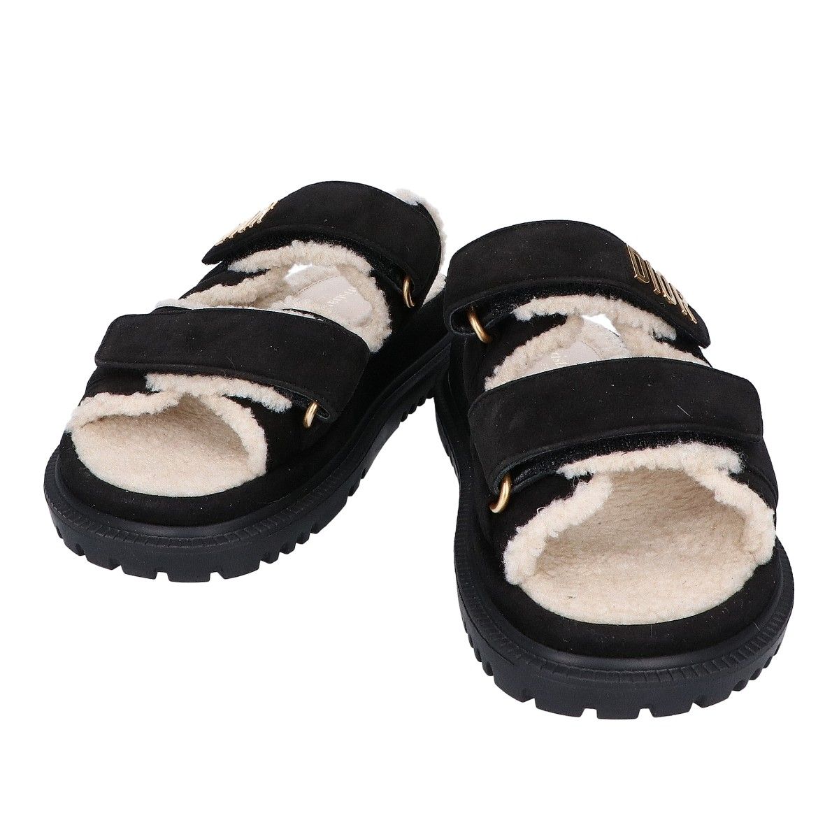 Dior Act Boa Flat Sandals There Is No Information
