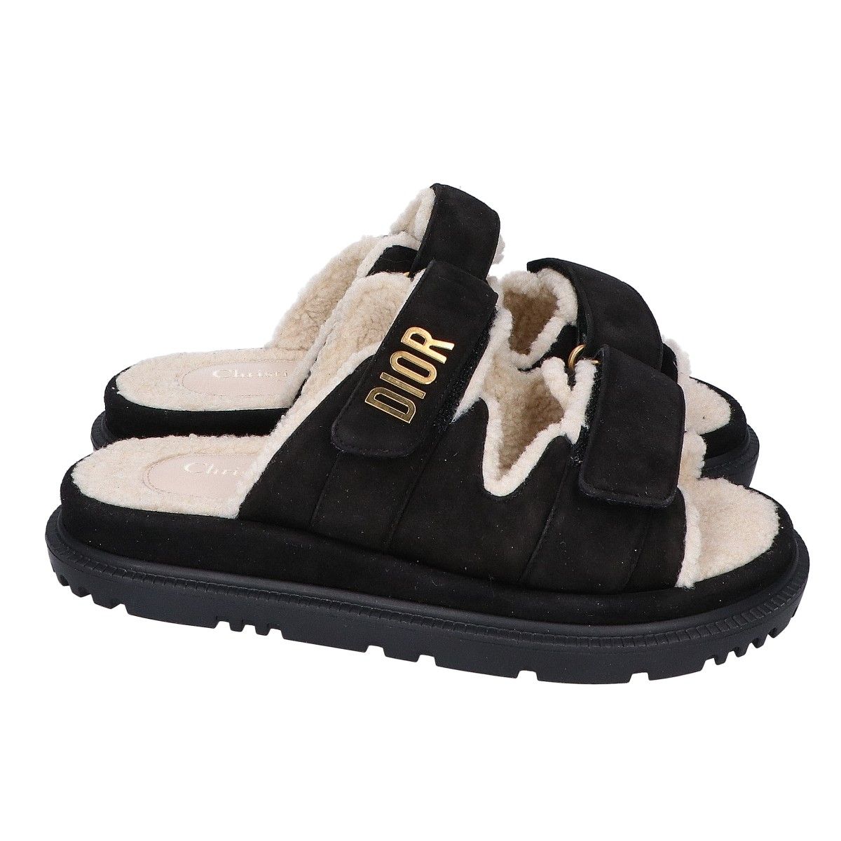 Dior Act Boa Flat Sandals There Is No Information — view 4