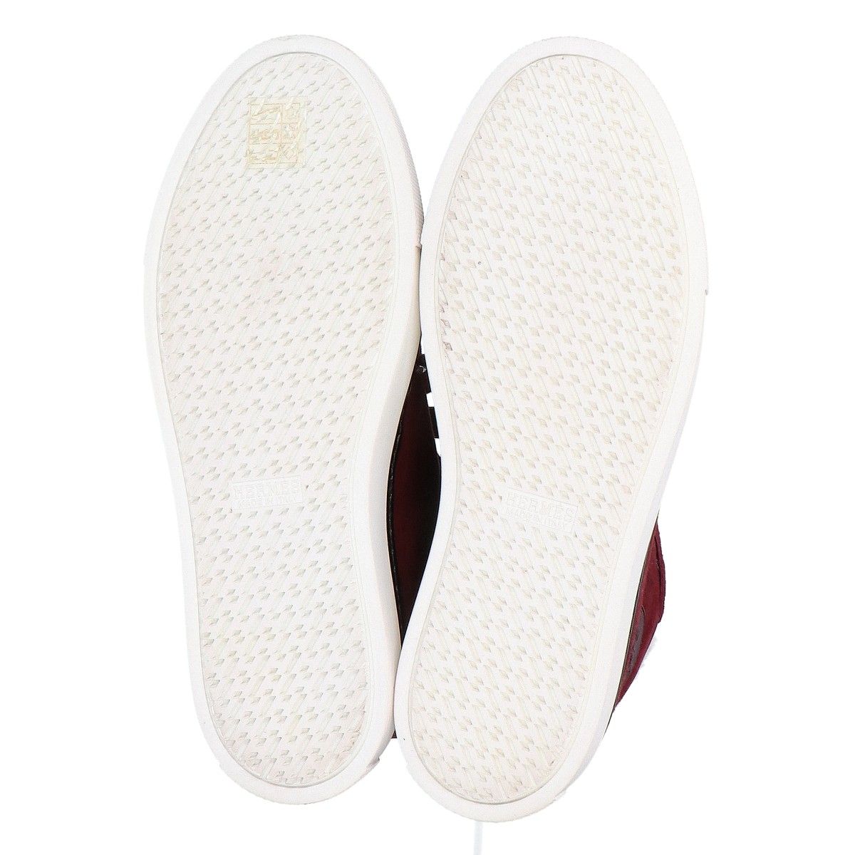 Hermes Jimmy Shearling High Cut Sneakers — view 6