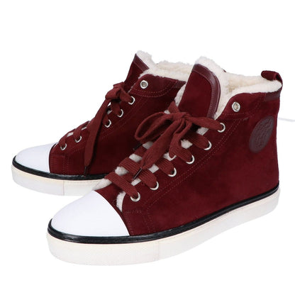 Hermes Jimmy Shearling High Cut Sneakers