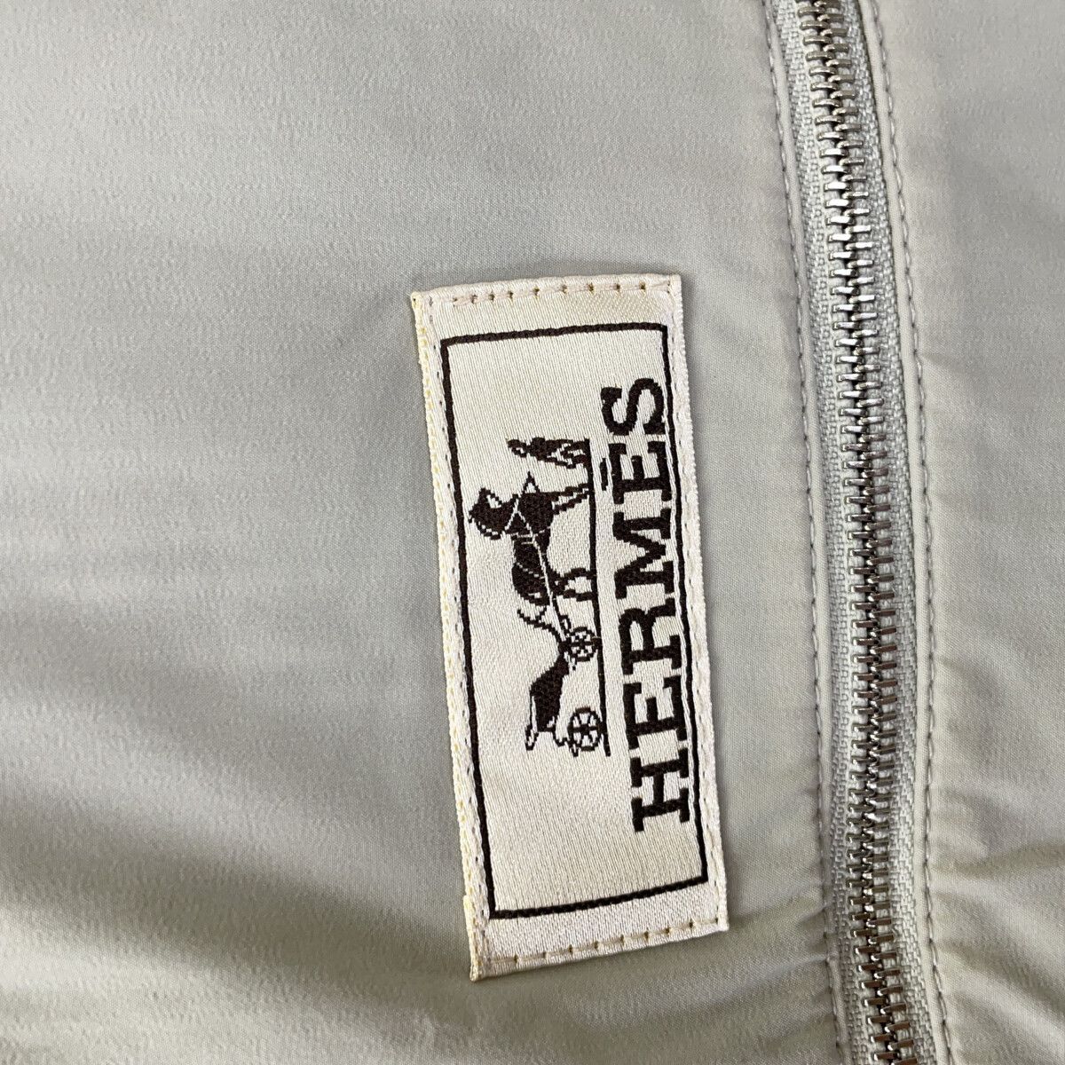 Hermes Yellow Gray Multicolor Zip Hoodie XXL — view 4
