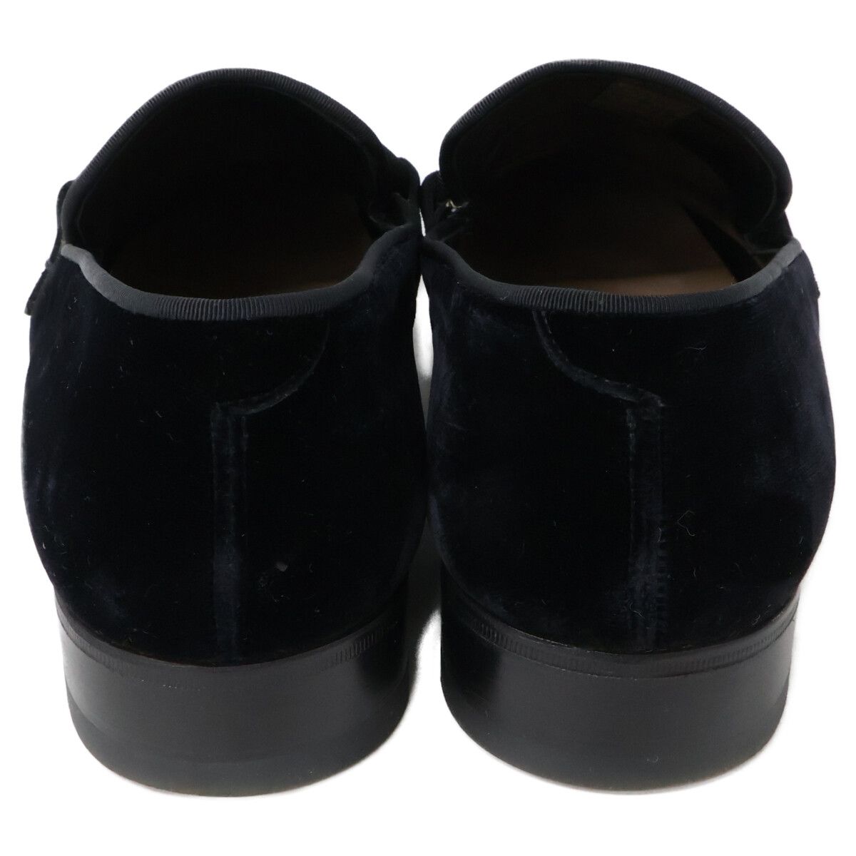 Saint Laurent Yves Rive Gauche Velour Loafers — view 3