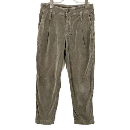 Brunello Cucinelli Gray Velour Attach Pants 40