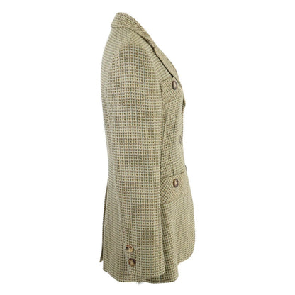Hermes Cashmere Blend Wool Single Jacket 36 — view 4