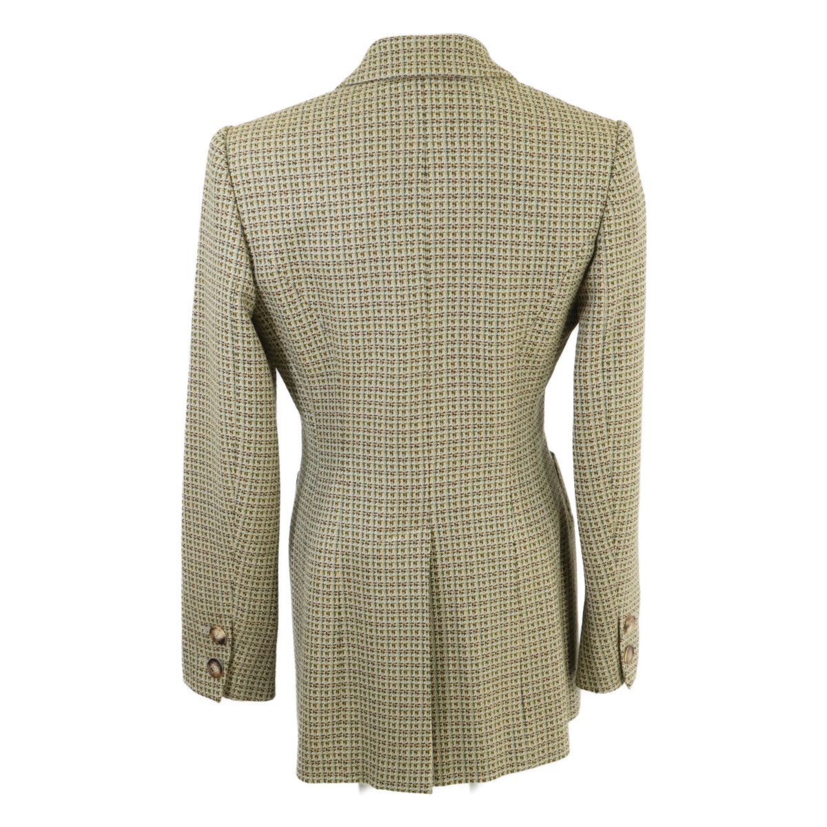 Hermes Cashmere Blend Wool Single Jacket 36 — view 2