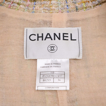 Chanel Tweed Long Jacket 38 — view 6