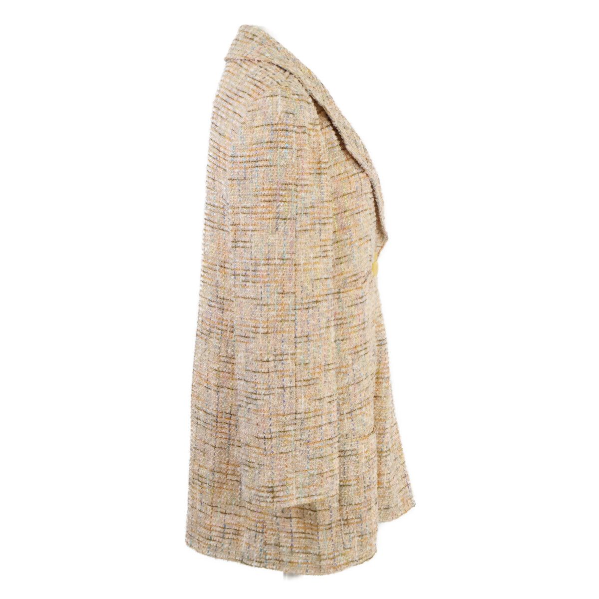 Chanel Tweed Long Jacket 38 — view 4