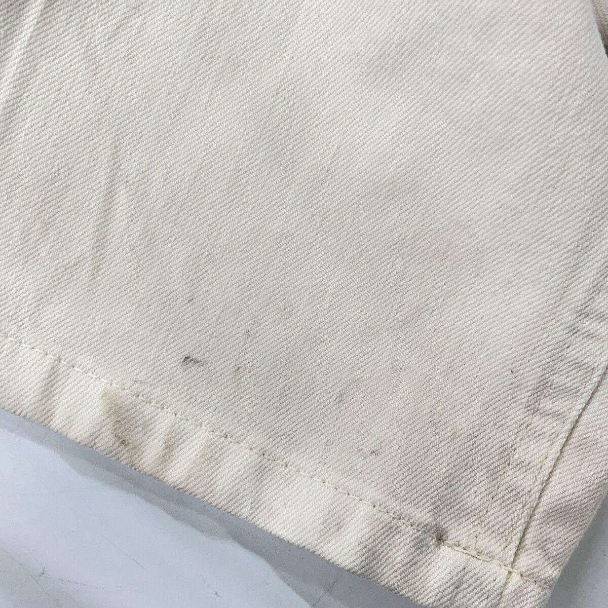 Brunello Cucinelli Ivory Ankle Length Five Pocket Pants — view 8