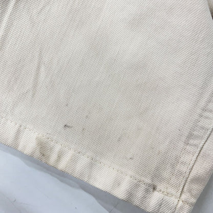 Brunello Cucinelli Ivory Ankle Length Five Pocket Pants — view 8