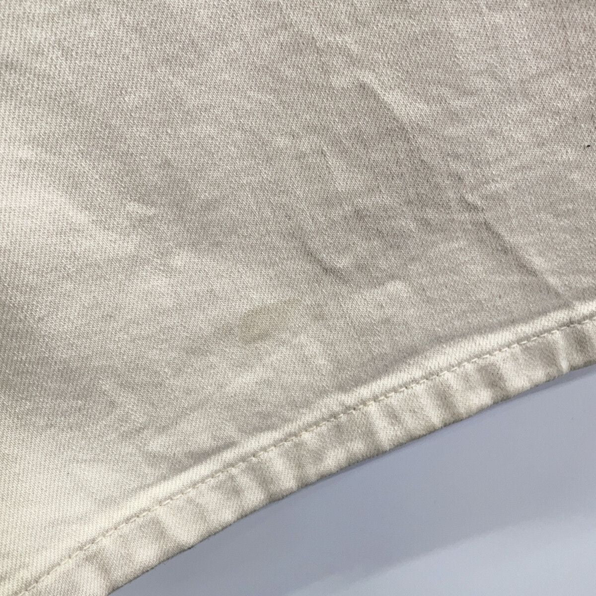 Brunello Cucinelli Ivory Ankle Length Five Pocket Pants — view 9