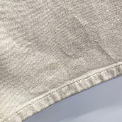 Brunello Cucinelli Ivory Ankle Length Five Pocket Pants — view 9