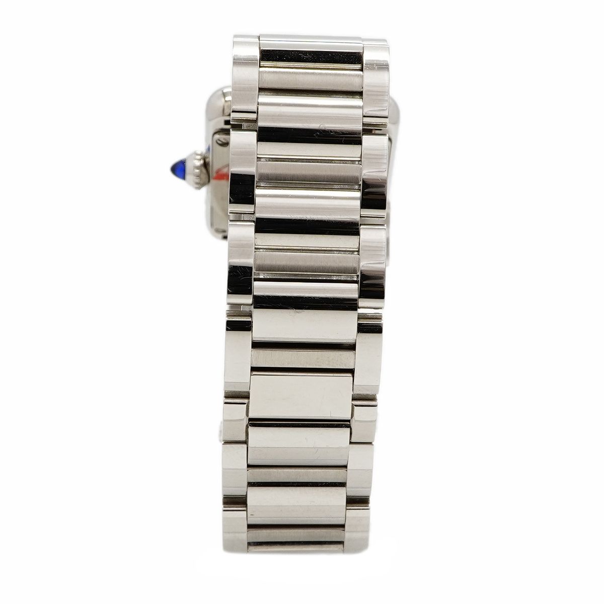 Cartier Tank Mast SM Silver Dial Watch — view 8