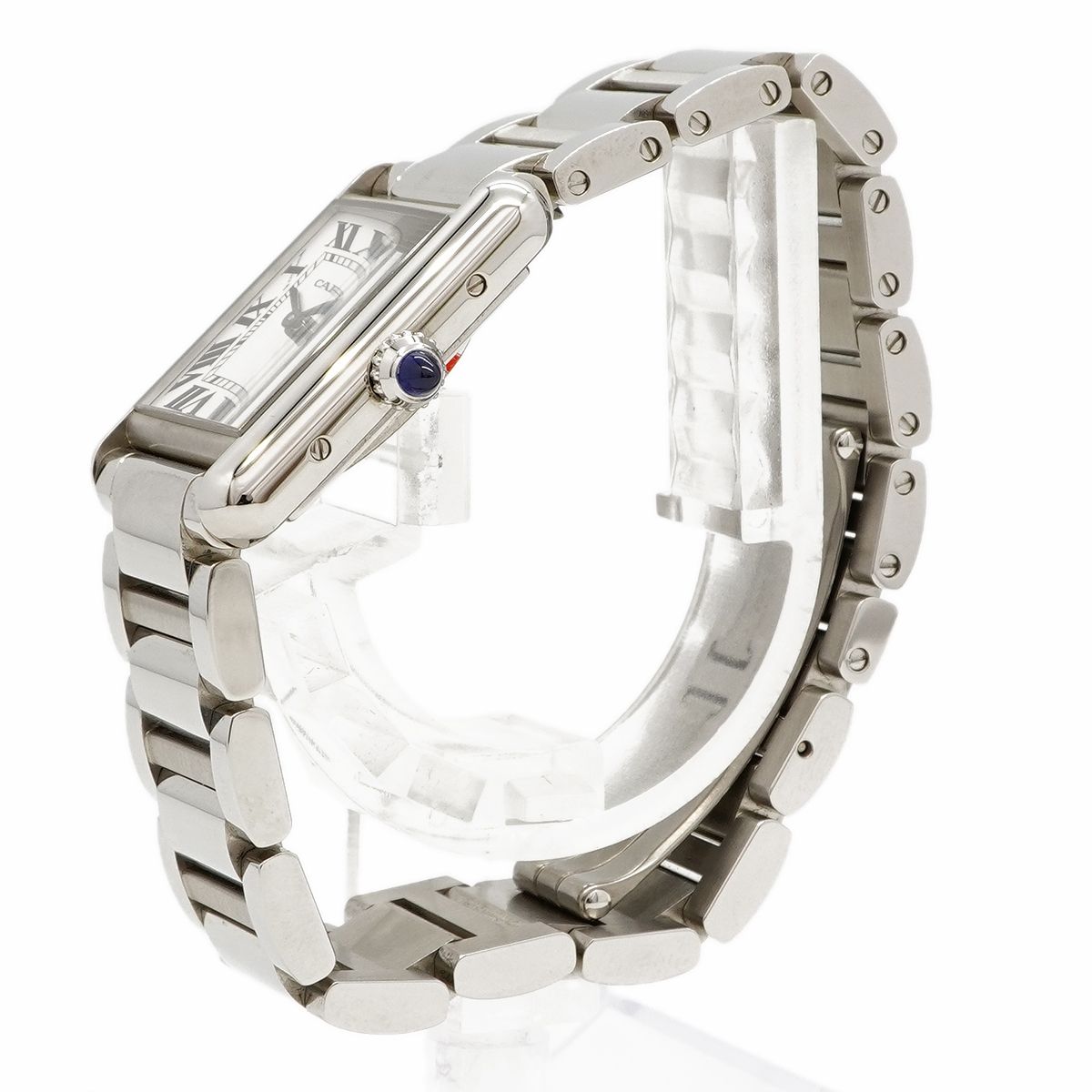 Cartier Tank Mast SM Silver Dial Watch — view 2