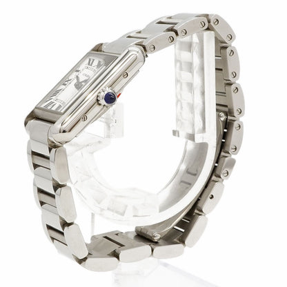 Cartier Tank Mast SM Silver Dial Watch — view 2