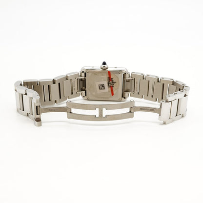 Cartier Tank Mast SM Silver Dial Watch — view 4