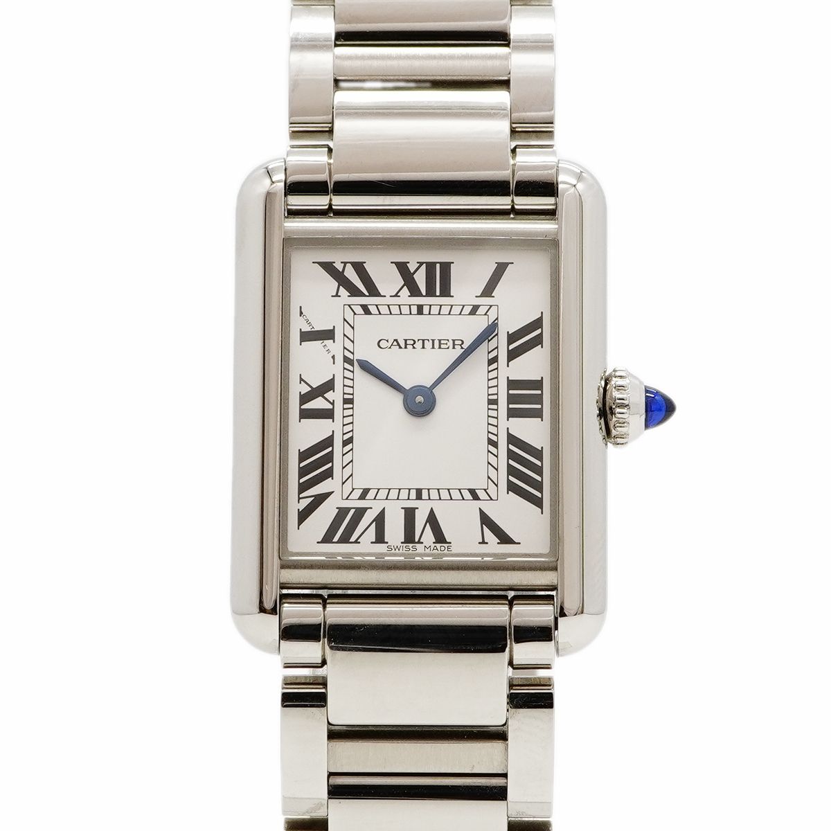 Cartier Tank Mast SM Silver Dial Watch