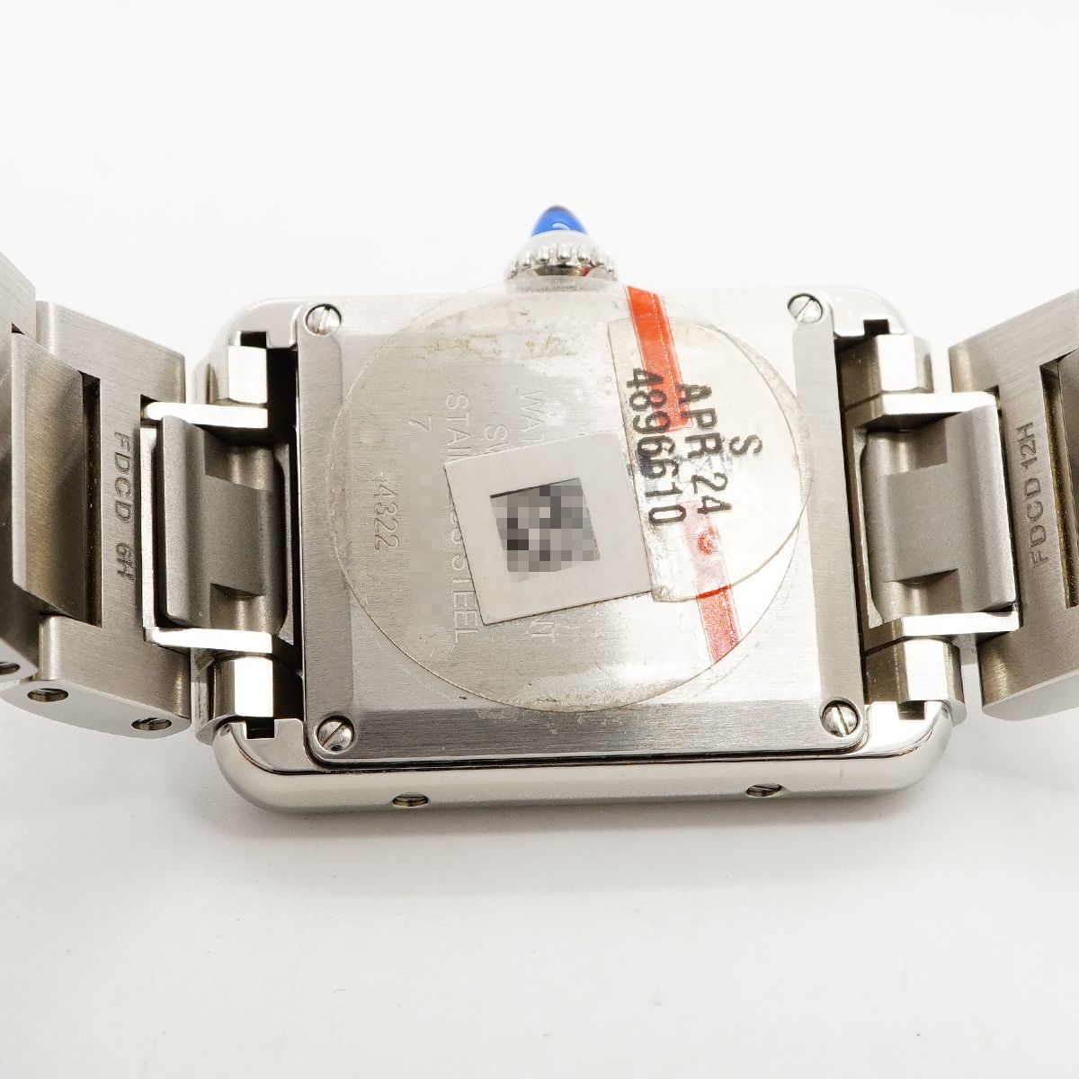 Cartier Tank Mast SM Silver Dial Watch — view 5