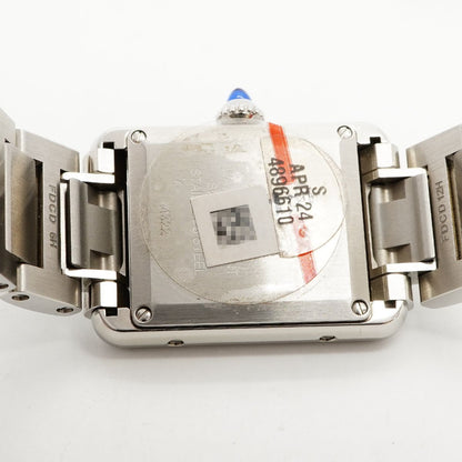 Cartier Tank Mast SM Silver Dial Watch — view 5