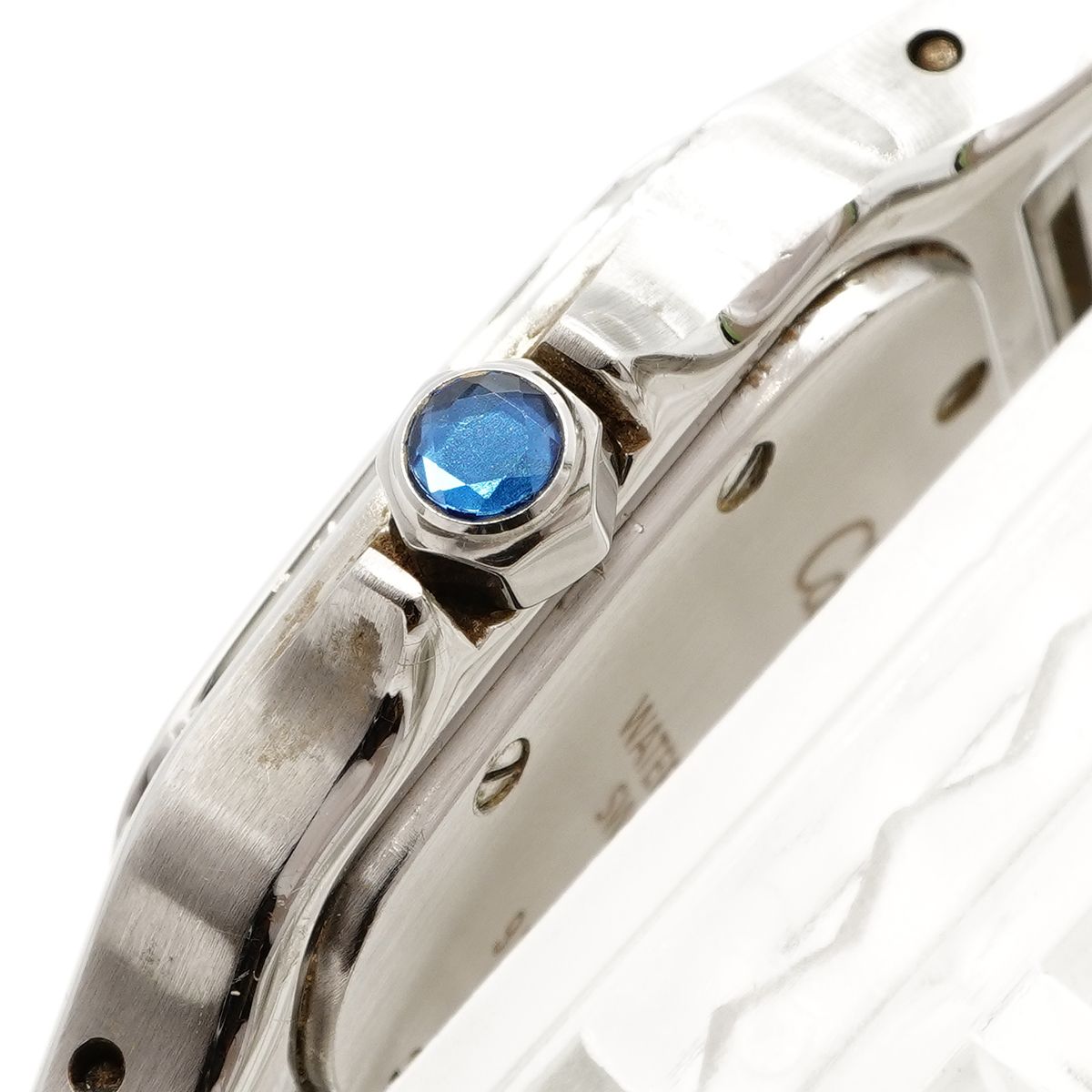 Cartier Santos Galbe SM Ivory Dial Watch — view 9