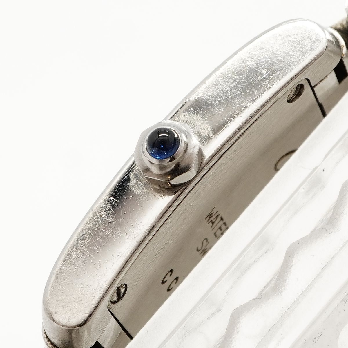 Cartier Tank Francaise SM White Dial Watch — view 9