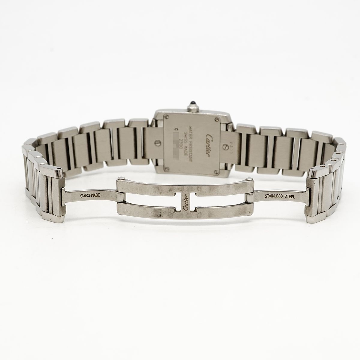Cartier Tank Francaise SM White Dial Watch — view 4