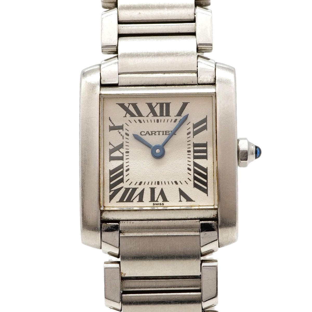 Cartier Tank Francaise SM White Dial Watch