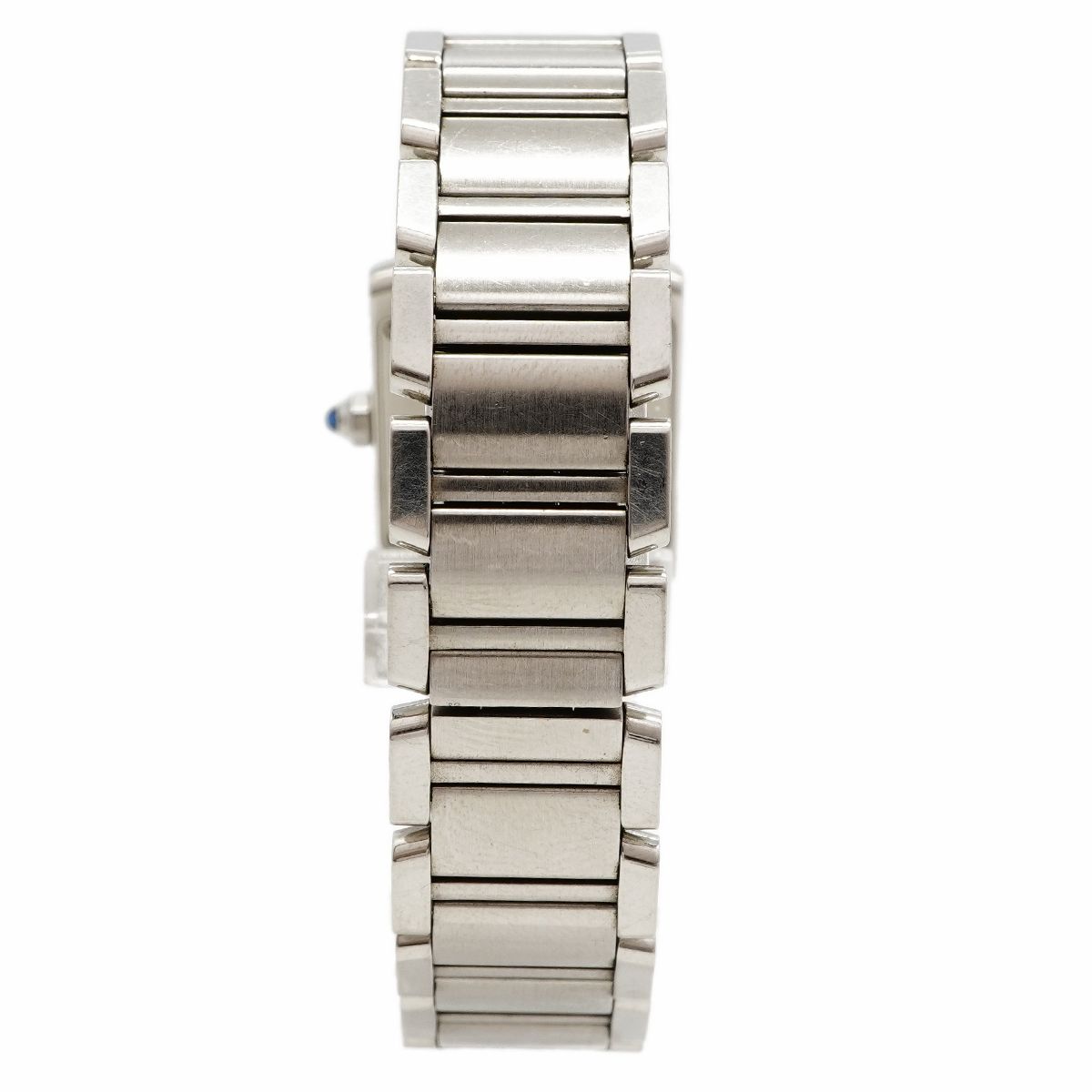 Cartier Tank Francaise SM White Dial Watch — view 8
