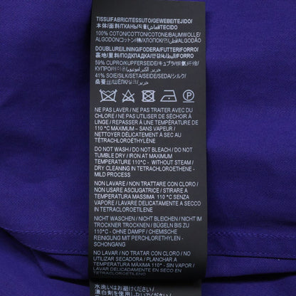 Saint Laurent Paris Purple Military Shirt Jacket 38 — view 7