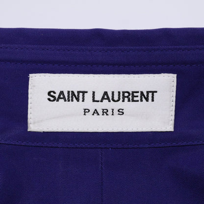 Saint Laurent Paris Purple Military Shirt Jacket 38 — view 4