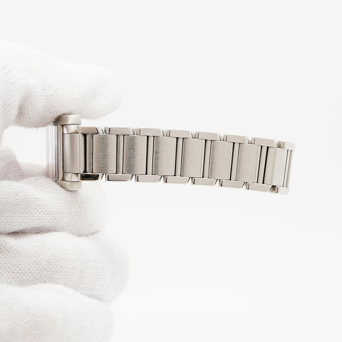 Cartier Tank Francaise SM Christmas Limited Pink Dial Watch — view 6