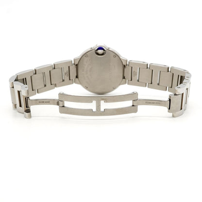 Cartier Ballon Blue Silver Dial Watch — view 4