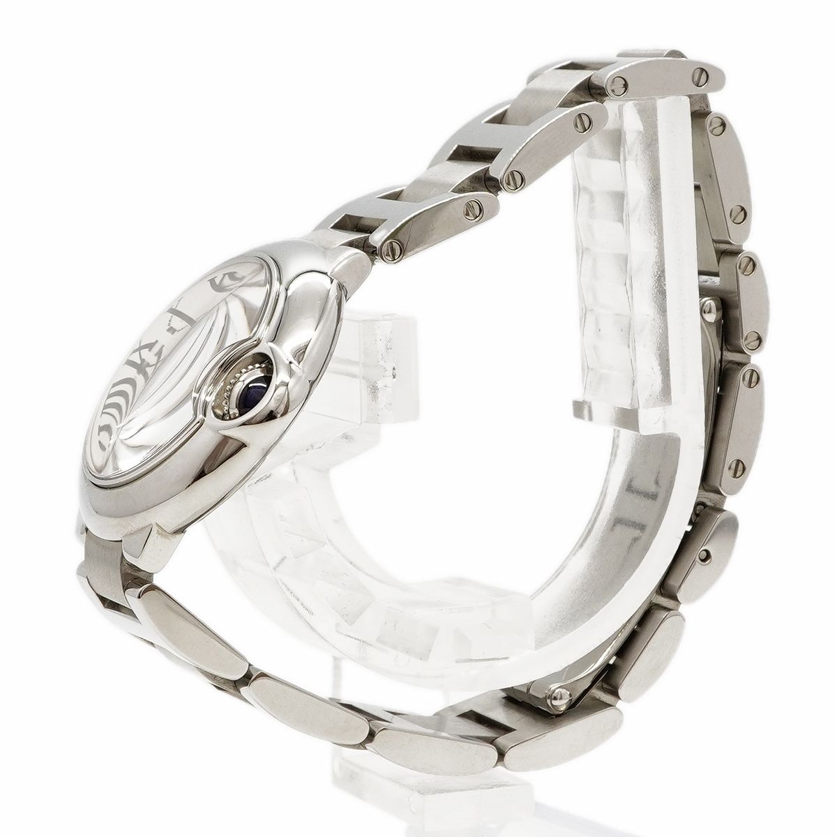 Cartier Ballon Blue Silver Dial Watch — view 2