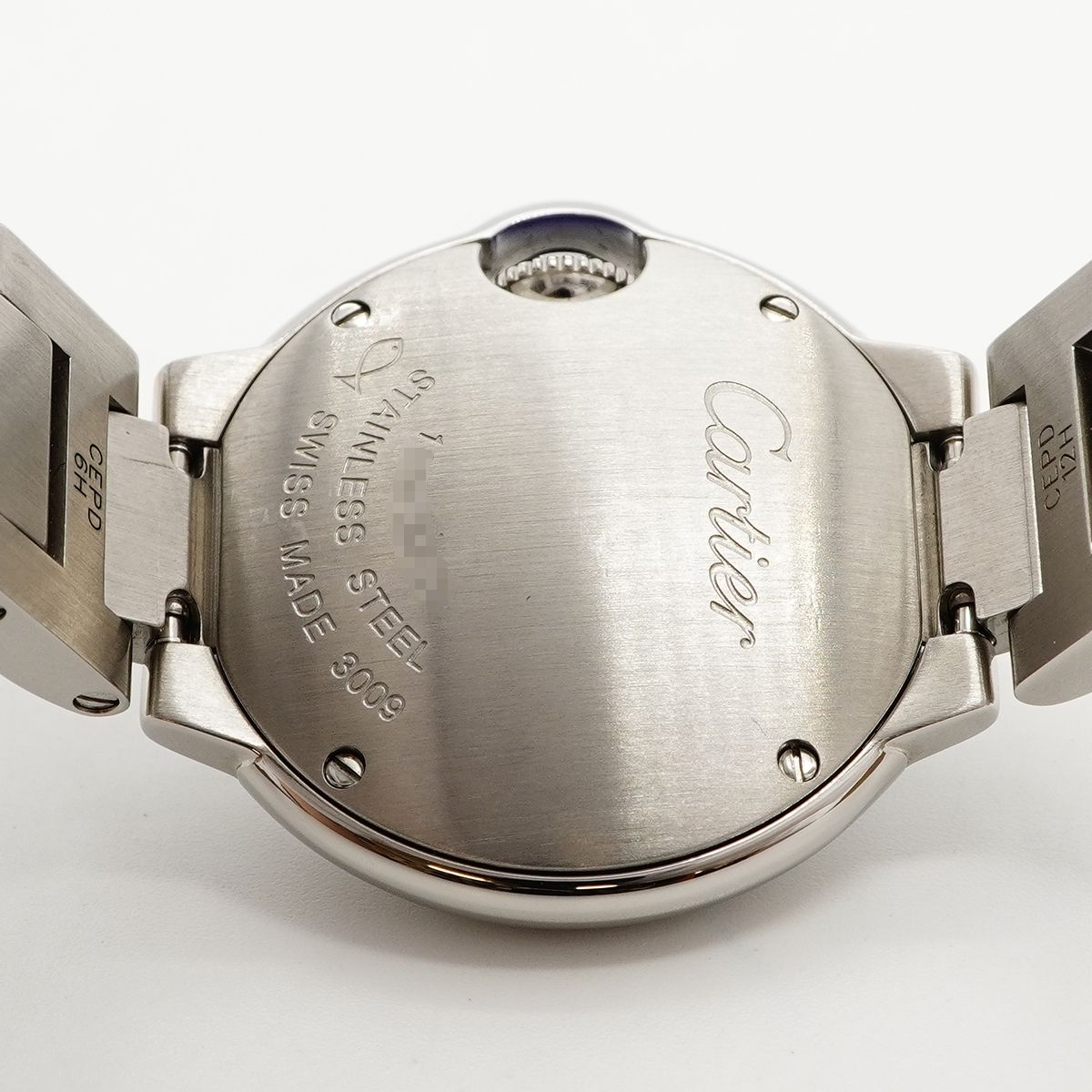 Cartier Ballon Blue Silver Dial Watch — view 5