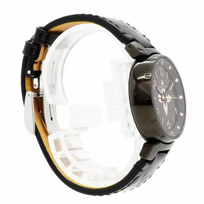 Louis Vuitton Tambour All Black Dial Watch — view 3