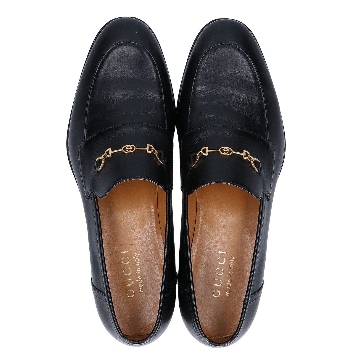 Gucci Interlocking Horsebit Loafers — view 5