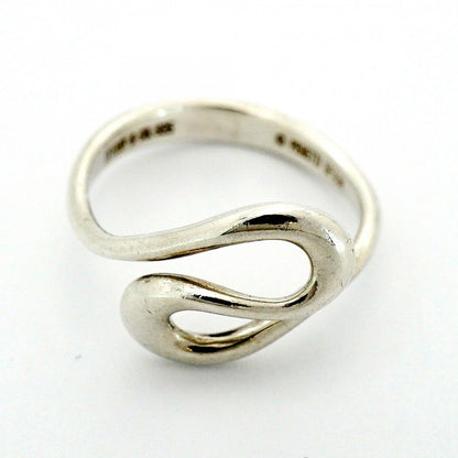 Tiffany & Co Ring Open Wave 925 Sterling Silver — view 3
