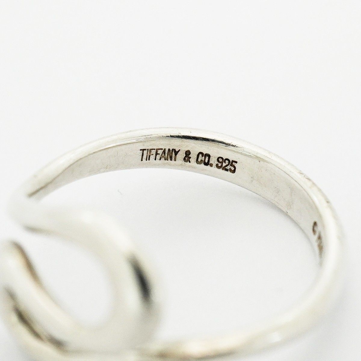 Tiffany & Co Ring Open Wave 925 Sterling Silver — view 4