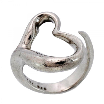 Tiffany & Co Ring Open Heart 925 Sterling Silver