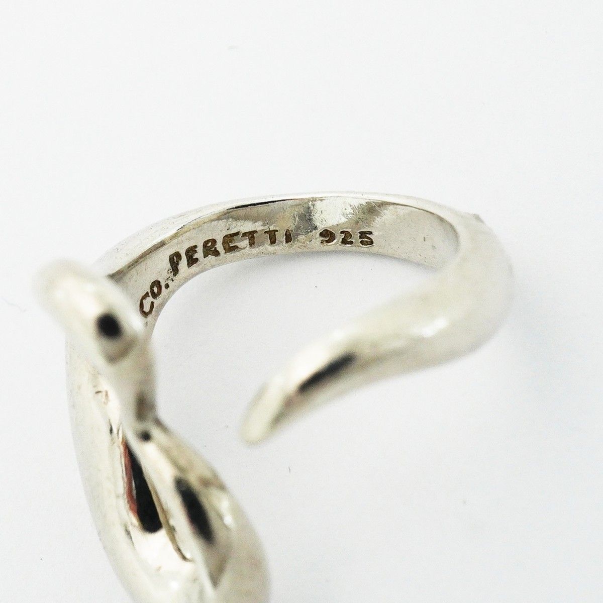 Tiffany & Co Ring Open Heart 925 Sterling Silver — view 5