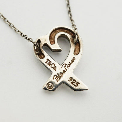 Tiffany & Co Necklace Loving Heart 925 Sterling Silver — view 6