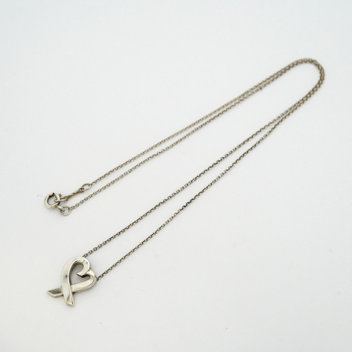 Tiffany & Co Necklace Loving Heart 925 Sterling Silver — view 3