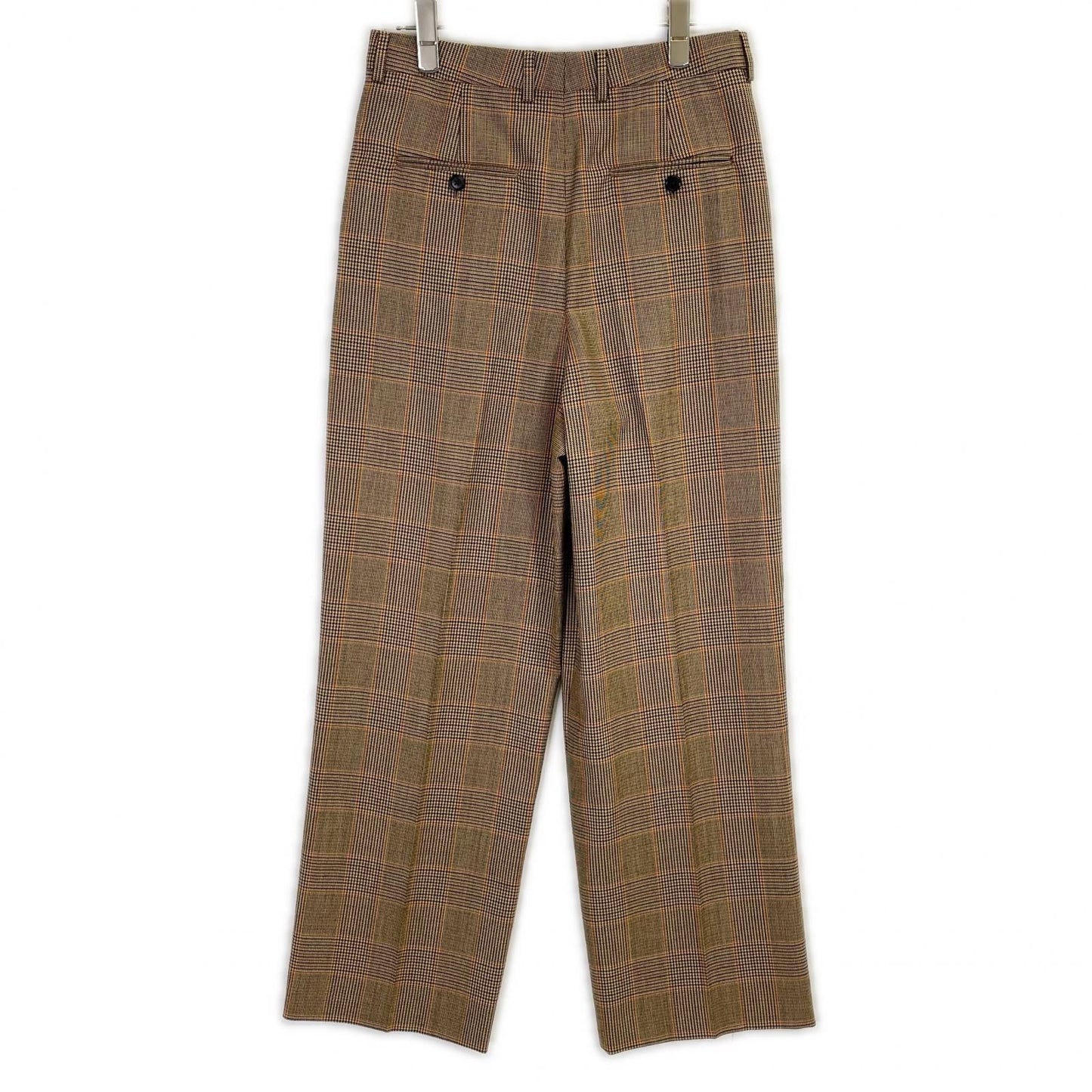 Celine Brown Wool Trousers Pants 38 — view 2