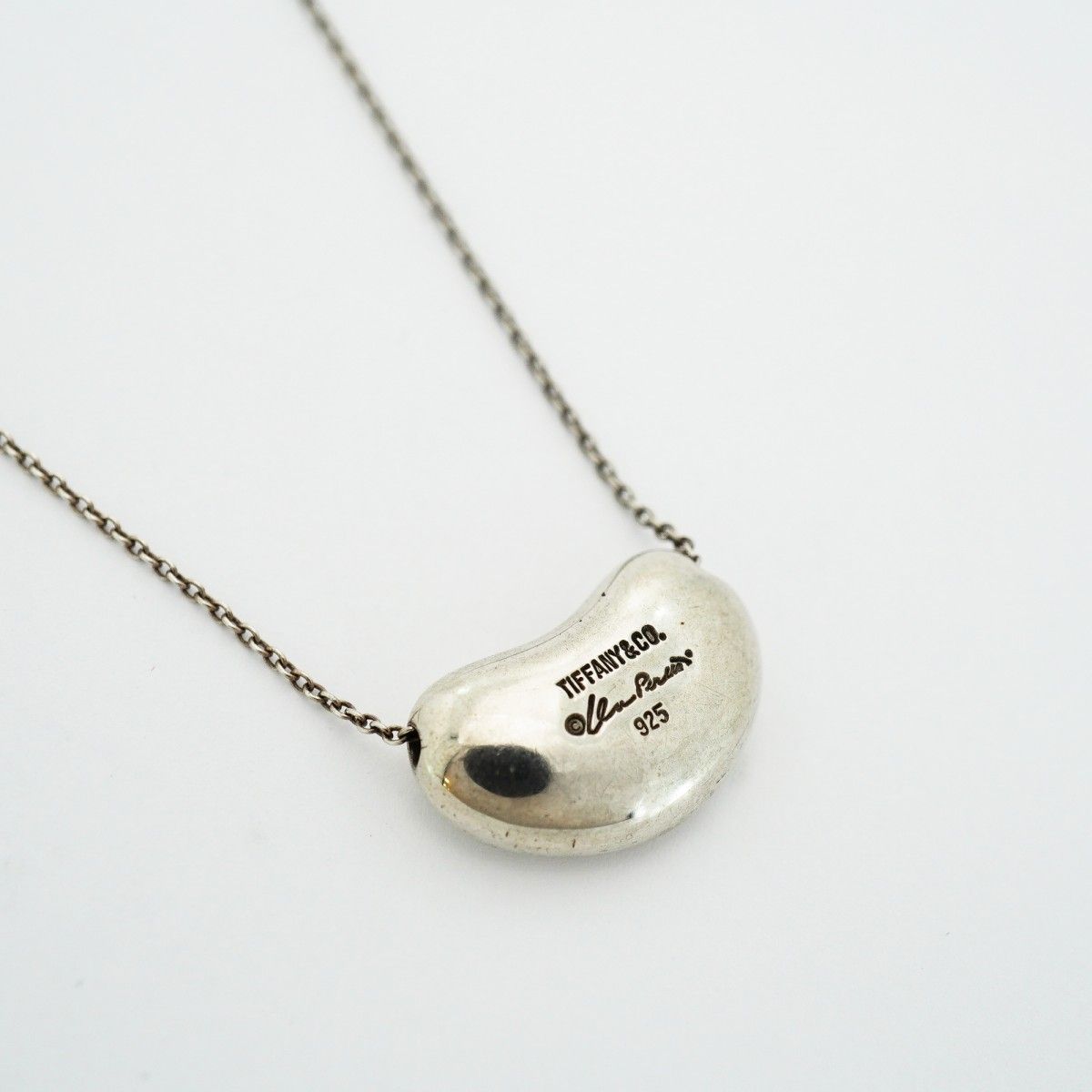 Tiffany & Co Necklace Bean 925 Sterling Silver — view 2