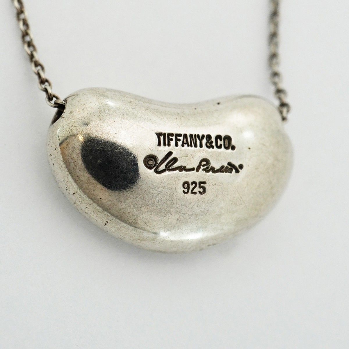 Tiffany & Co Necklace Bean 925 Sterling Silver — view 6